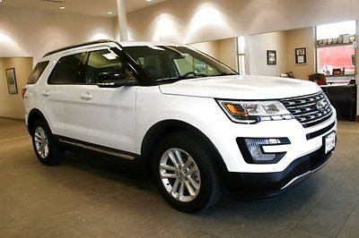 2016 Ford Explorer XLT Ford Explorer Oxford White with 5,706 Miles, for sale!