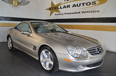 2005 Mercedes-Benz SL-Class SL500 2dr Roadster 5.0L ULTRA LOW MILE 37K CLEAN CARFAX WARRANTY FREE SHIPPING IN US 27 SERVICE RECORDS