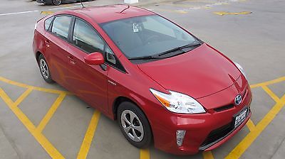 2015 Toyota Prius grey interior 2015 Red Prius II - Low miles, comes with a bow!