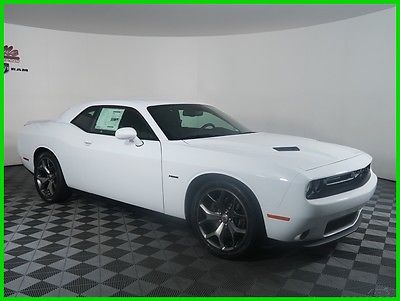2017 Dodge Challenger R/T RWD Manual 5.7L V8 HEMI Engine Coupe Rear Cam EASY FINANCING! New White 2017 Dodge Challenger R/T Coupe RWD 5.7L V8 16V