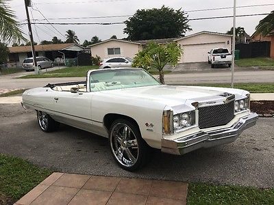 1974 Chevrolet Caprice Conv 1974 Chevy caprice Classic Conv.