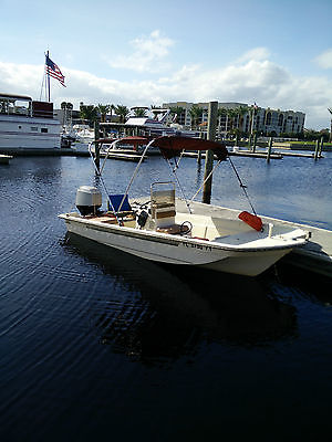 1999 50HP MARINER FOUR STROKE and FLATS BOAT
