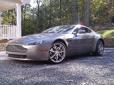 2006 Aston Martin Vantage  2006 Meteorite Silver Aston Martin V8 Vantage Coupe