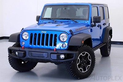 2016 Jeep Wrangler  16 Jeep Wrangler Rubicon Hard Rock Navigation Hydro Blue Pearlcoat