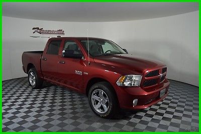 2014 Ram 1500 Express 4x4 5.7L V8 Engine Crew Cab Truck Rear Cam EASY FINANCING! 46307 Miles Used Red 2014 RAM 1500 Express Pickup Truck 4WD