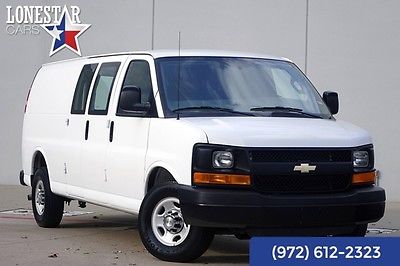 2016 Chevrolet 2500 Cargo Van Warranty 2016 White Cargo Van Warranty!