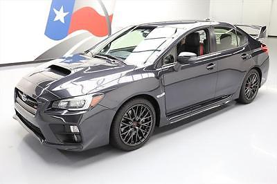 2016 Subaru WRX  2016 subaru wrx sti awd turbo 6 spd htd seats 4 k miles 833642 texas direct auto