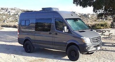 2016 Mercedes-Benz Sprinter Crew Van 2016 Mercedes Sprinter 4x4 Custom Camper Crew Van