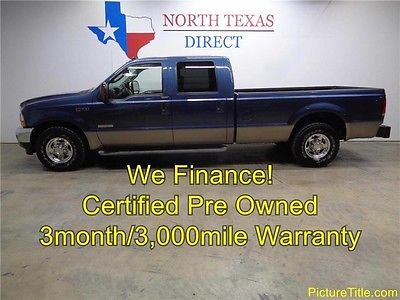2004 Ford F-350  04 F350 Lariat Long Bed Diesel Crew Cab Leather Heated Seats WE FINANCE Texas