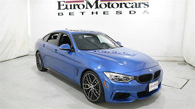 2015 BMW 4-Series 435i Gran Coupe 4dr bmw certified 435 gt 4 series 435i grand coupe m sport pkg estoril blue used cpo