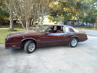 1987 Chevrolet Monte Carlo  monte carlo SS Aerocoupe