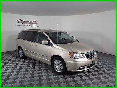 2013 Chrysler Town & Country Touring FWD 3.6L V6 Engine Van DVD Player Leather EASY FINANCING! 64834 Miles Used Gray 2013 Chrysler Town & Country Touring FWD