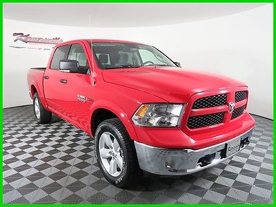 2016 Ram 1500 Outdoorsman 4x4 3.0L V6 Engine Crew Cab Truck NEW 2016 RAM 1500 EcoDiesel Towing Package Backup Camera 6 Speakers USB and AUX