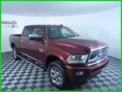 2016 Ram 2500 Limited 4x4 6.7L I6 TurboDiesel Crew Cab Truck NAV NEW 2016 RAM 2500 Towing Package Navigation Sunroof Leather Interior Backup Cam