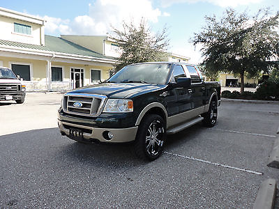 2007 Ford F-150 5.4L KING RANCH AWD 2007 FORD F150 CREW CAB KING RANCH AWD GPS FLORIDA TRUCK GOOD SHAPE CLEAR TITLE