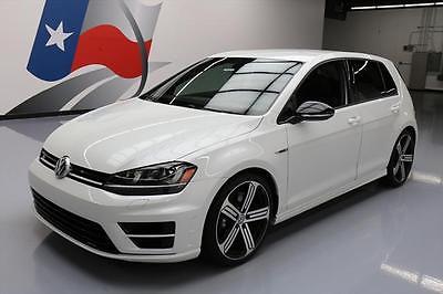 2016 Volkswagen Golf R  2016 VOLKSWAGEN GOLF R HATCHBACK AWD TURBO 6SPD NAV 12K #213112 Texas Direct