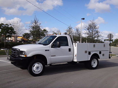 2004 Ford F-450 Service Utility Body FL Truck 2004 Ford F450 Service Utility Body 1 Owner FL Truck 6.0L Diesel 4:30 Axle Diff
