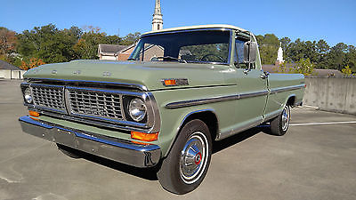 1970 Ford F-100 Sport Custom  1970 Ford F-100 Sport Custom, 302 V-8, C4 Automatic, 86k miles, Original, Nice!!