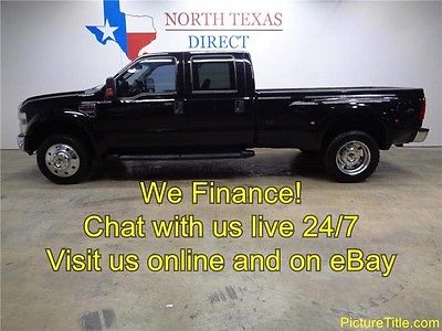 2008 Ford F-450  08 F450 Lariat 2WD Dually Crew Diesel Leather Heated Seats WE FINANCE Texas
