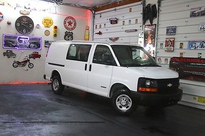 2003 Chevrolet Express -- 2003 Chevrolet Express Cargo Van  39869 Miles Summit White Minivan/Van 8 Automat