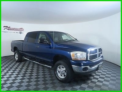 2006 Dodge Ram 1500 SLT 4WD V8 HEMI Mega Cab Truck Cloth Bedliner AUX EASY FINANCING! 101k Miles Used RARE Blue 2006 Dodge Ram 1500 SLT Tow Package