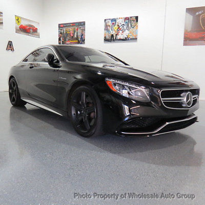 2015 Mercedes-Benz S-Class S63 AMG . LISTED NEW $176,090.00. . $$$ SAVE $$$ ONE OWNER CAR !!  FULLY LOADED !! CARFAX CERTIFIED !! FULLY LOADED