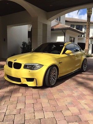 2011 BMW 1-Series  Bmw 1M DAKAR YELLOW (POWER BEAST) ONE OF A KIND