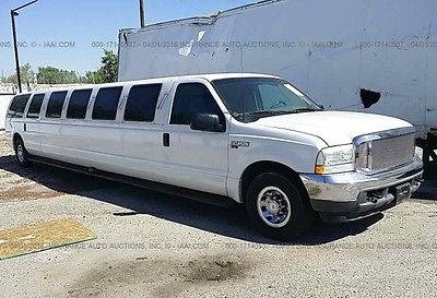 2003 Ford Excursion  2003 Ford Excursion limo Extended with Interior Damage 72844 Miles V10
