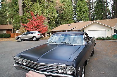 1967 Chevrolet El Camino Numbers Matching 396 1967 El Camino Matching Numbers 396ci 325HP