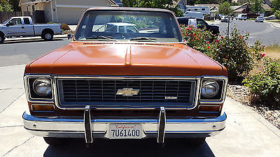 1974 Chevrolet C-10 SCOTTSDALE 1974 Chevrolet K10 4x4 Shortbed Fleetside