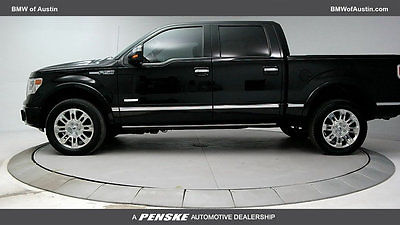 2013 Ford F-150  Low Miles 4 dr Crew Cab Truck Gasoline 3.5L ECOBOOST TURBO V6 Cyl Tuxedo Black M