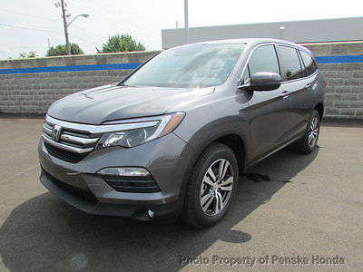 2017 Honda Pilot EX-L w/Honda Sensing AWD EX-L w/Honda Sensing AWD New 4 dr SUV Automatic Gasoline 3.5L V6 Cyl Modern Stee