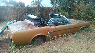 1965 Ford Mustang Convertible 1964 1/2 Ford Mustang Convertible - project car clear virginia title