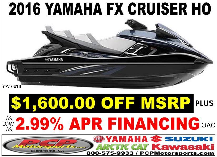 2016  Yamaha  FX Cruiser HO