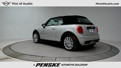 2017 Mini Cooper S Cooper S 2 Door Cooper S 2 Door New Convertible Automatic Gasoline 2.0L 4 Cyl White Silver Metal