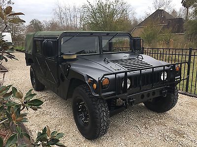 1992 Hummer H1  1992 HUMVEE AM GENERAL M998  4X4  0NLY 8800 MILES  HARD X DOORS  KEYED IGNITION