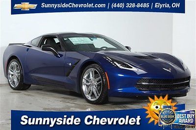 2016 Chevrolet Corvette  2016 Coupe New Gas V8 6.2L/376 7-Speed Manual RWD Leather Admiral_blue