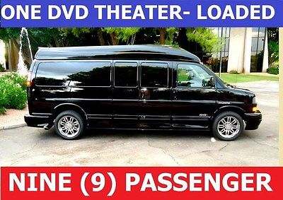 2016 GMC 9 Passenger Conversion Van Presidential Conversion Van 2016 GMC 9 Passenger Conversion Van, Black with 10 Miles available now!