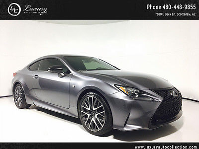 2016 Lexus RC  Navigation F Sport Pkg Camera Mark Levinson Sound 15 17