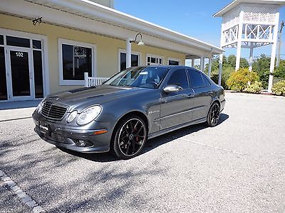 2005 Mercedes-Benz E-Class E55 AMG SEDAN 2005 MERCEDES BENZ E55 AMG GPS PANORAMA ROOF GREAT SHAPE NO ACCIDENT CLEAR TITLE
