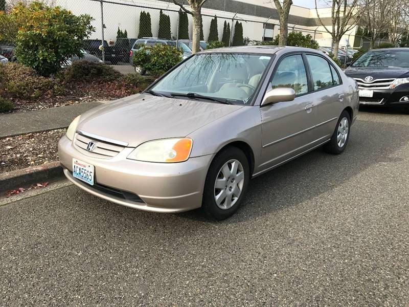 2002 Honda Civic EX 4dr Sedan w/Side Airbags