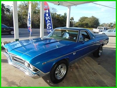 1969 Chevrolet El Camino  1969 ELCAMINO SS CLONE 350 700R 4 TRANS NO RUST 7495