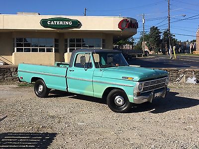 1969 Ford Other Pickups  1969 Ford F100 Fleetside 6 Cylinder 3 speed manuel trans in Sea Foam Green