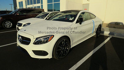 2017 Mercedes-Benz C-Class AMG C 43 4MATIC Coupe AMG C 43 4MATIC Coupe C-Class New 2 dr Automatic Gasoline 3.0L V6 Cyl Polar Whit