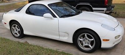 1995 Mazda RX-7 coupe 2-door 95 RX-7 automatic white stock.