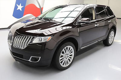 2013 Lincoln MKX Base Sport Utility 4-Door 2013 LINCOLN MKX ELITE PANO ROOF NAV REAR CAM 20'S 35K #L46266 Texas Direct Auto