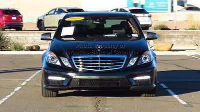 2011 Mercedes-Benz E-Class 4dr Sedan E63 AMG RWD 4dr Sedan E63 AMG RWD E-Class Low Miles Automatic Gasoline AMG 6.2L V8 SMPI DOH