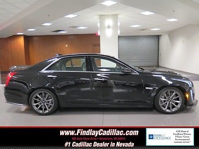 2016 Cadillac CTS 2SV 2016 CADILLAC CTS-V 2SV Black Raven 4DR Supercharged V8 Automatic