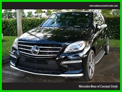 2014 Mercedes-Benz M-Class ML63 AMG 4MATIC 2014 ML63 AMG 4MATIC Used Certified Turbo 5.5L V8 32V Automatic All Wheel Drive