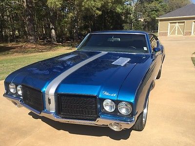 1971 Oldsmobile Cutlass  Beautiful restoration of one of the most eye catching muscle cars of its time. P